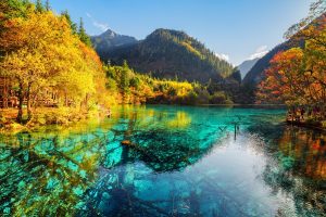 Jiuzhaigou, Tiongkok