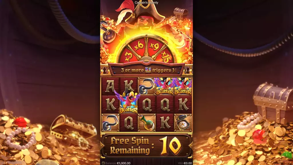 Berani Hadapi Badai Demi Jackpot Kapten di Slot Captains Bounty