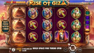 RUBY8000 Fitur Eksklusif di Game Rise Of Giza Powernudge!