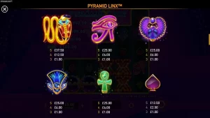Pyramid Linx Slot Online Scarab Gila, dan 13 Bonus