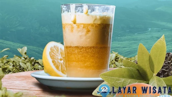 Teh Talua Minuman Unik 3 Sehat dan Semangat